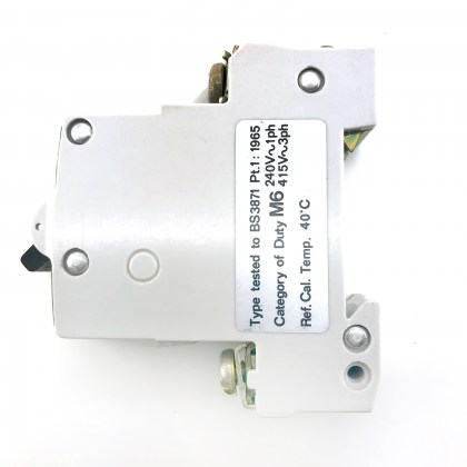 Proteus 610/2 M6 10A 10 Amp MCB Circuit Breaker Type 2